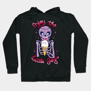 Enjoy the little Joys - Cute skull Gift Hoodie